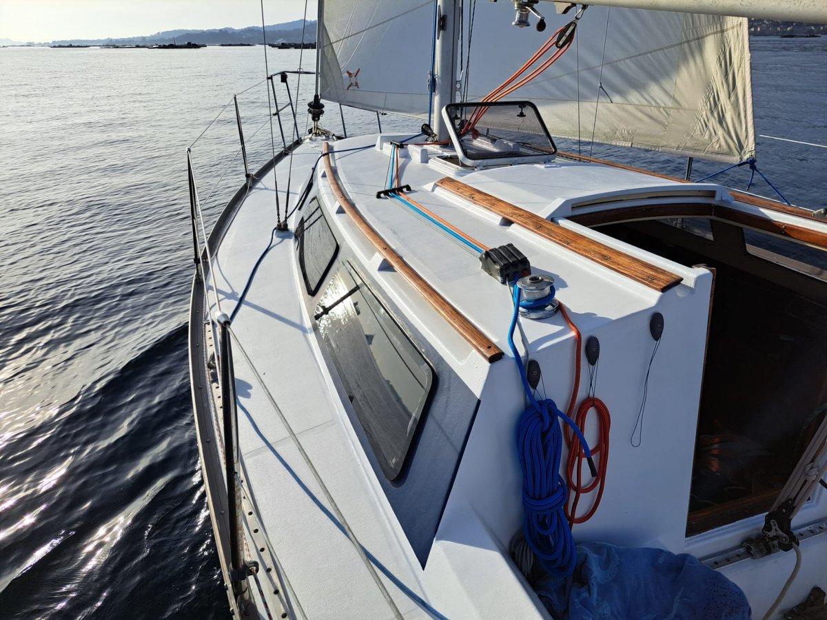 Godendo della bellezza della ría di Vigo