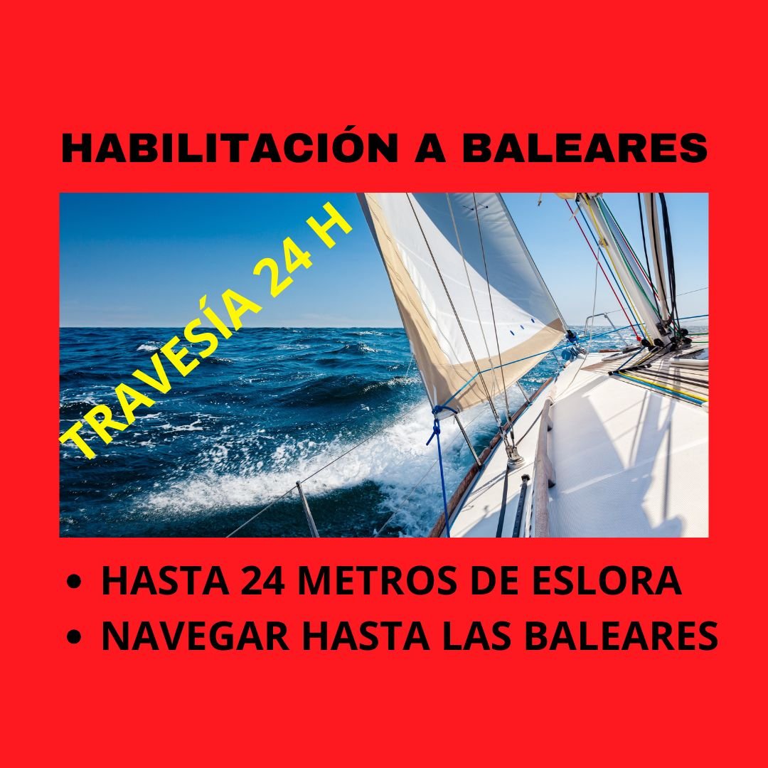 Práctica de Habilitación a Baleares para PER desde Valencia