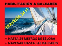 Práctica de Habilitación a Baleares para PER desde Valencia