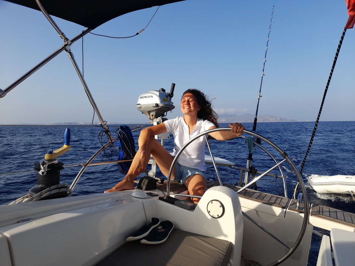 Viaggio in barca alle Isole Egadi, Sicilia