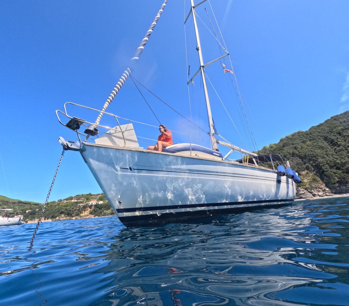 Navigation course on the picturesque Elba Island