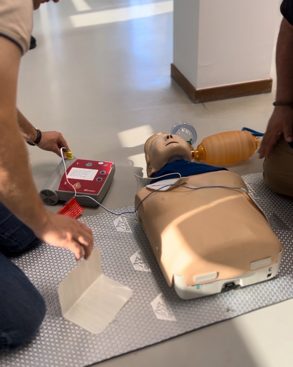 Una vista de la Bahía de La Concha en San Sebastián durante un viaje en barco