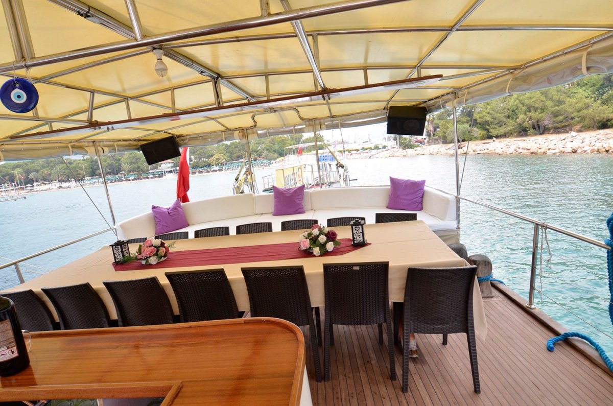 Gület-Urlaub in der Türkei von Antalya mit Vollpension