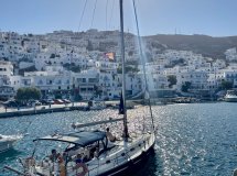 Excursión en barco por las Cícladas