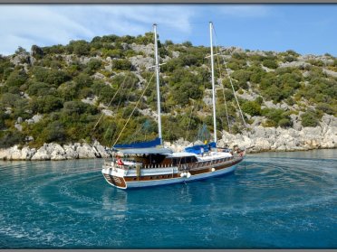 Gulet Holiday from Fethiye to Gocek Bays with Full Food Included