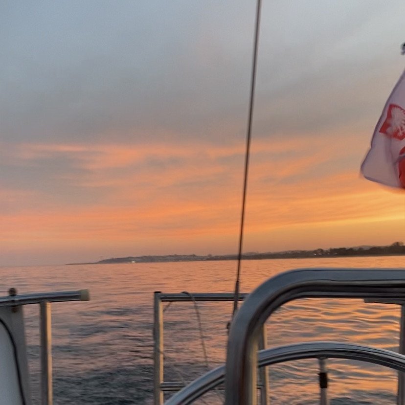 An Evening on a Sailboat