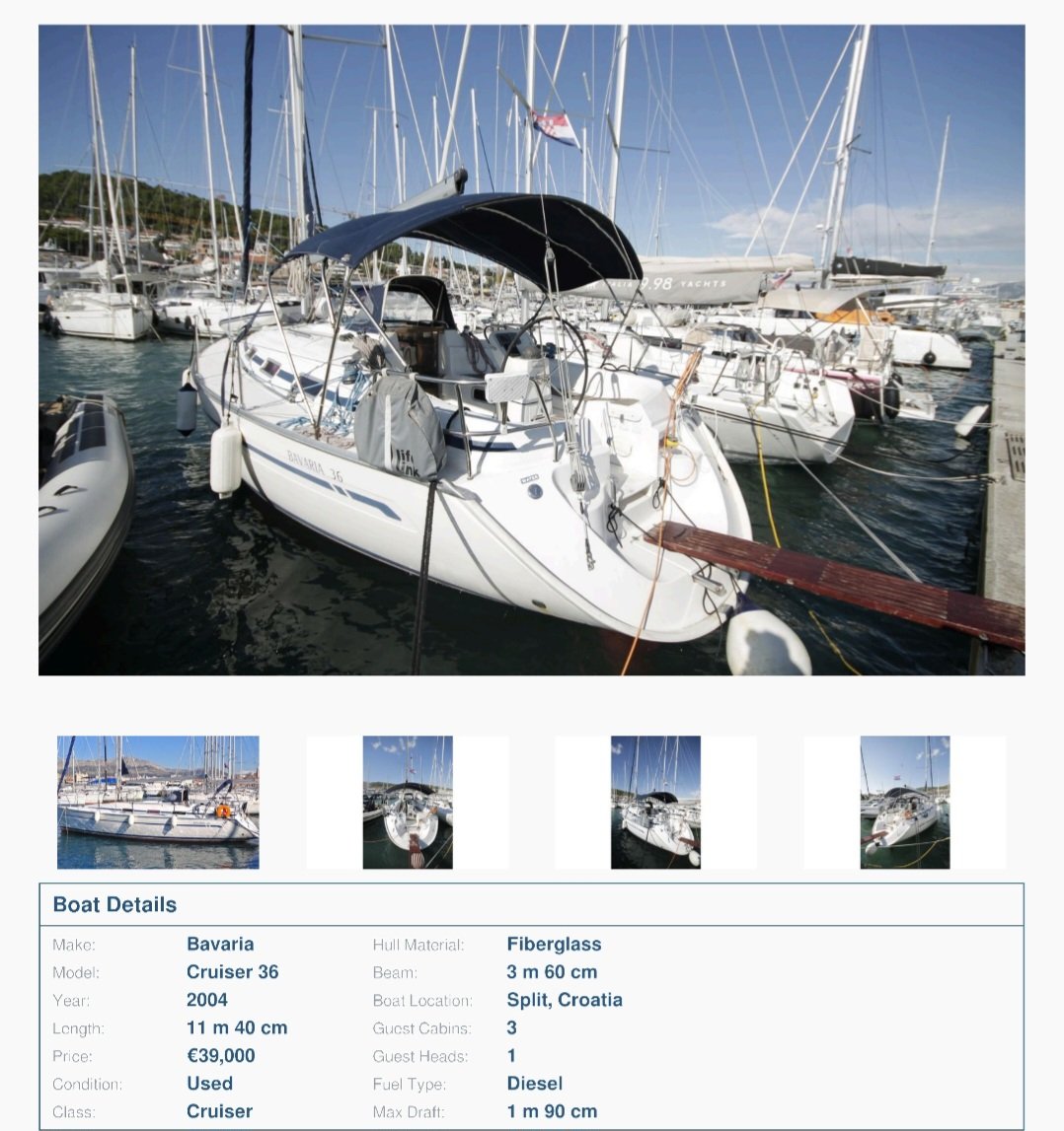 Bavaria Yachts - 36 ft