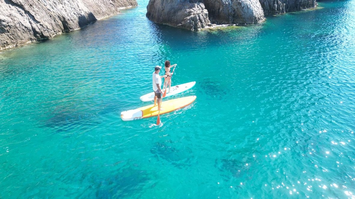 Weekend of sailing in northern Sardinia and southern Corsica