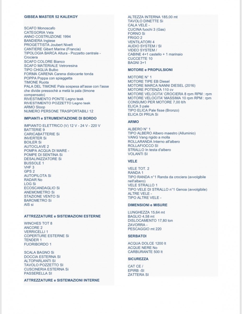 Sailboat - Gib'Sea Sailing Yachts - 3 baths