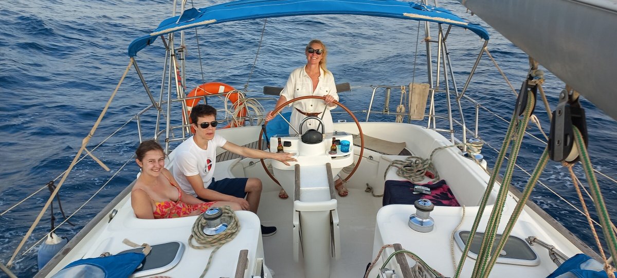 Viaje en velero en Dehesa de Campoamor, Alicante