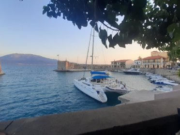 From Galaxidi to Zakyntos thru the gulf of Corinth on my catamaran