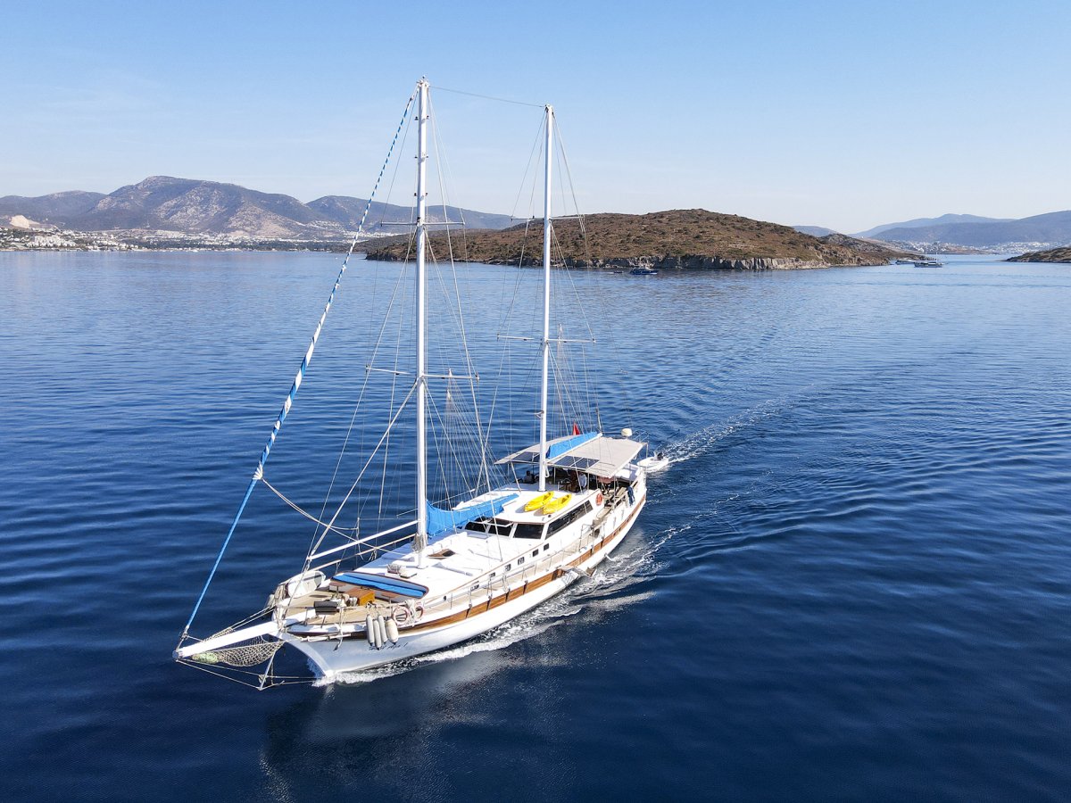 Gulet-Urlaub von Bodrum mit Vollpension