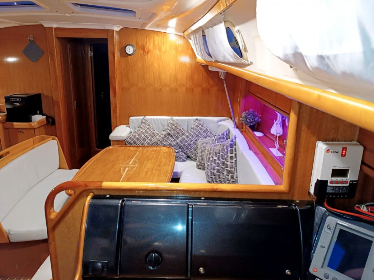 Segelboot in Valencia