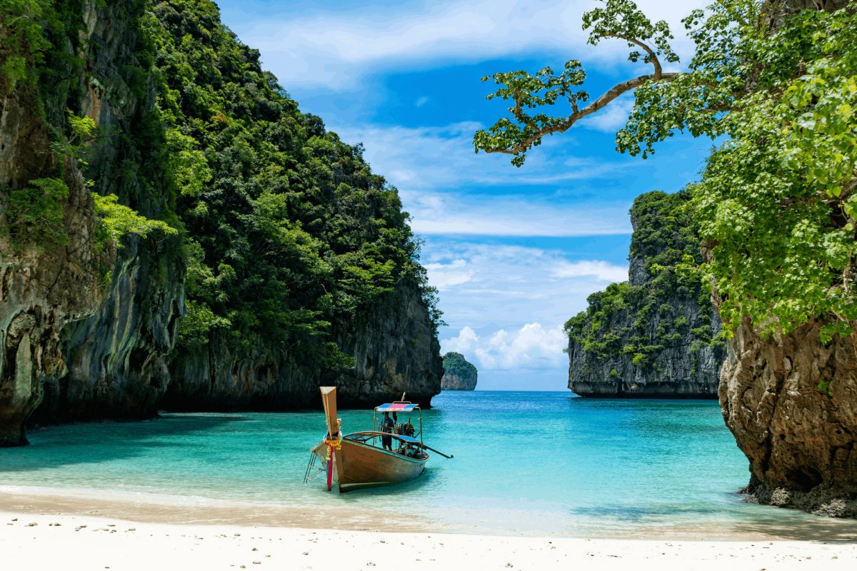 Enjoying the natural beauty of Thailand's islands