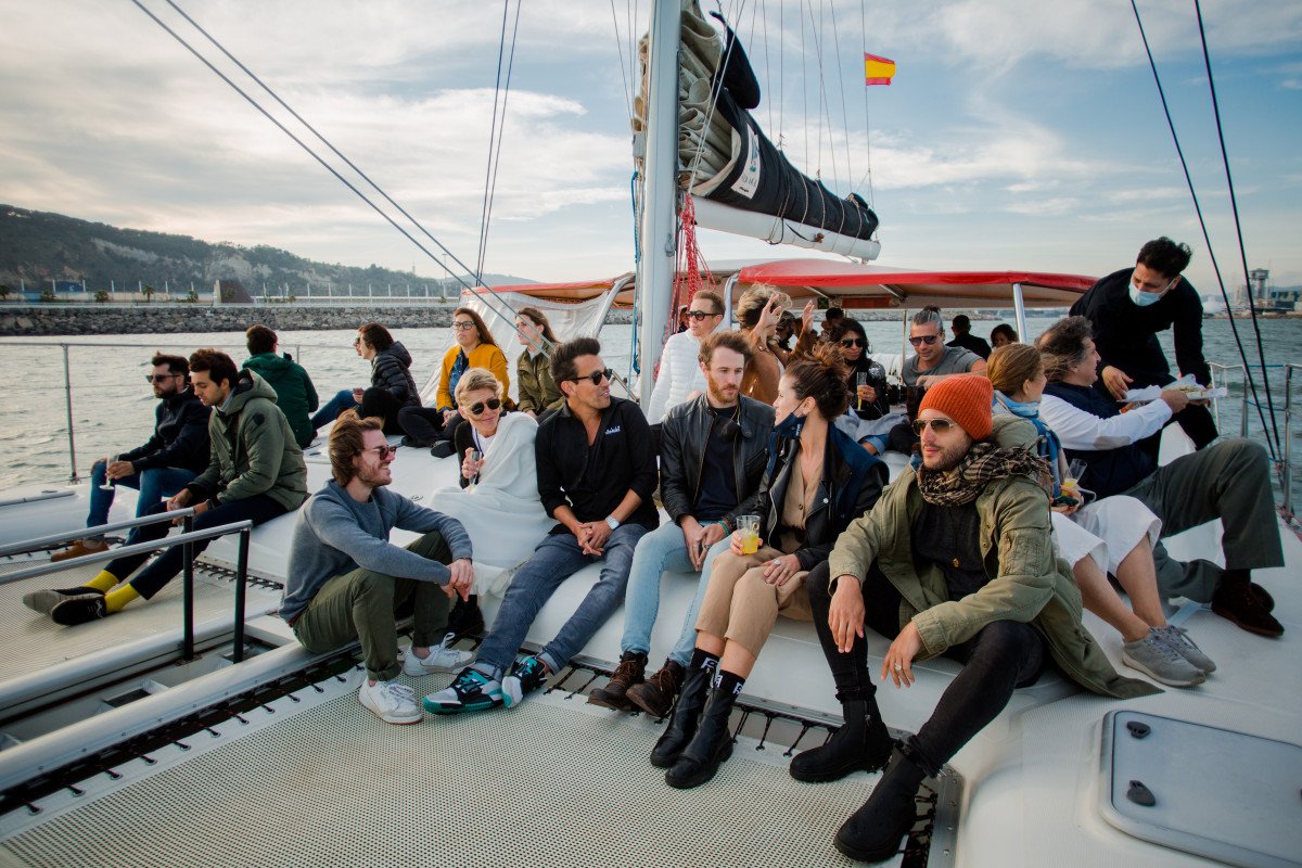 Gita in catamarano a Barcellona