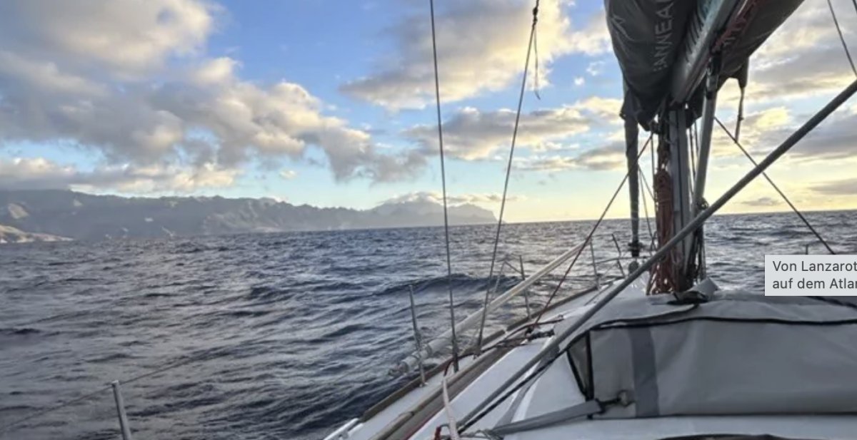 Corso di navigazione: attraversamento dell'Atlantico da Lanzarote