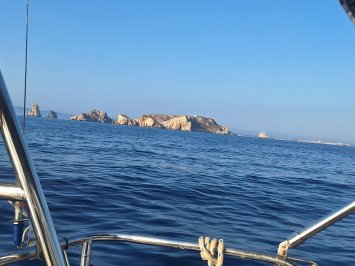 Escapada en velero a la isla de Cabrera (Mallorca) en el puente de octubre