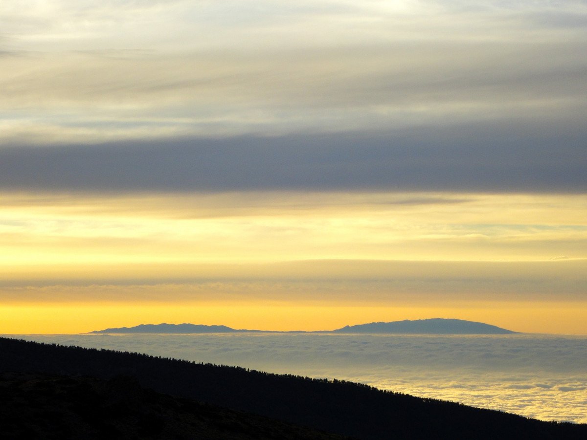 Sailing practice in the Canary Islands
