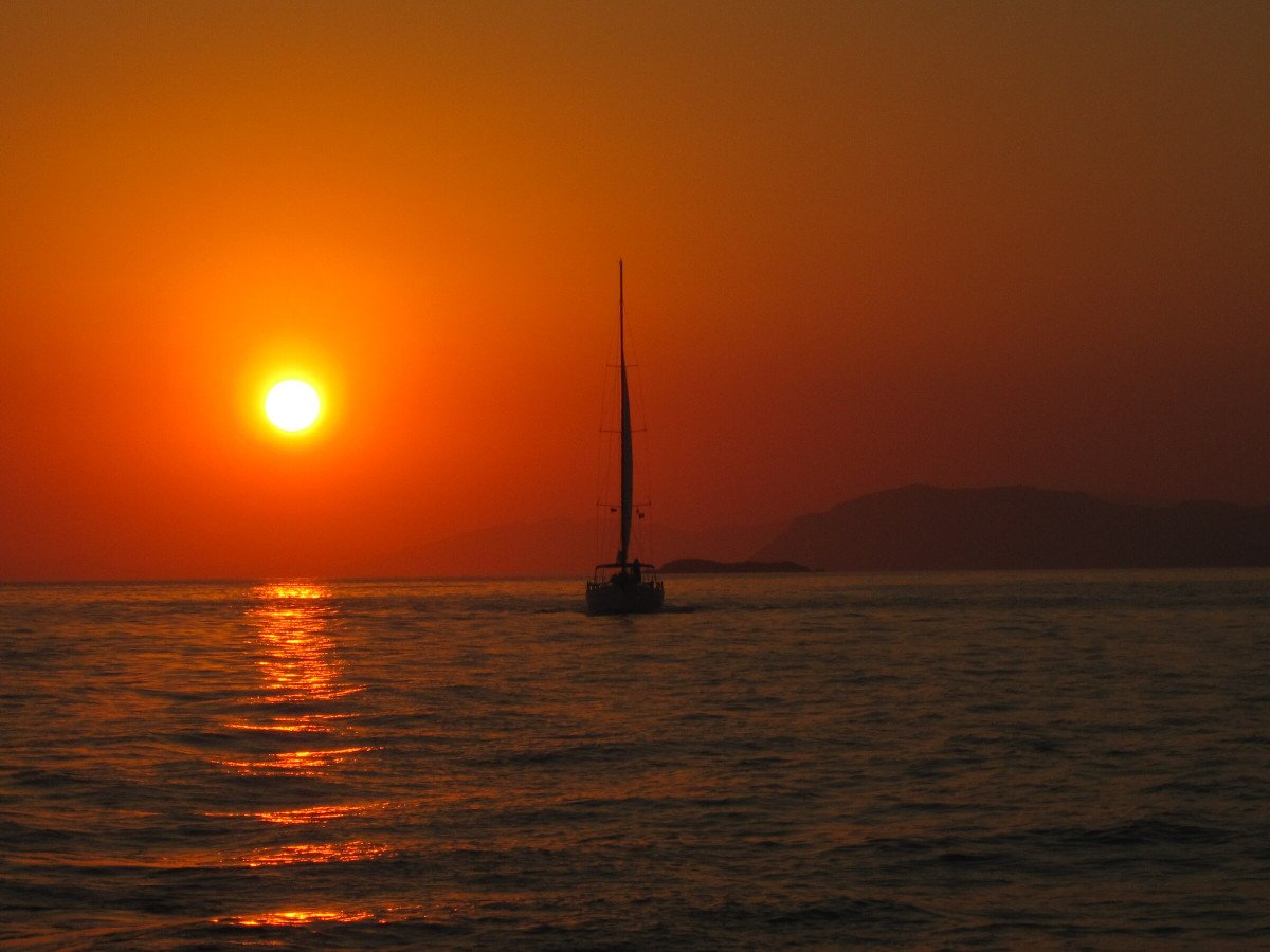 Gita di un giorno in barca a vela nell'Adriatico