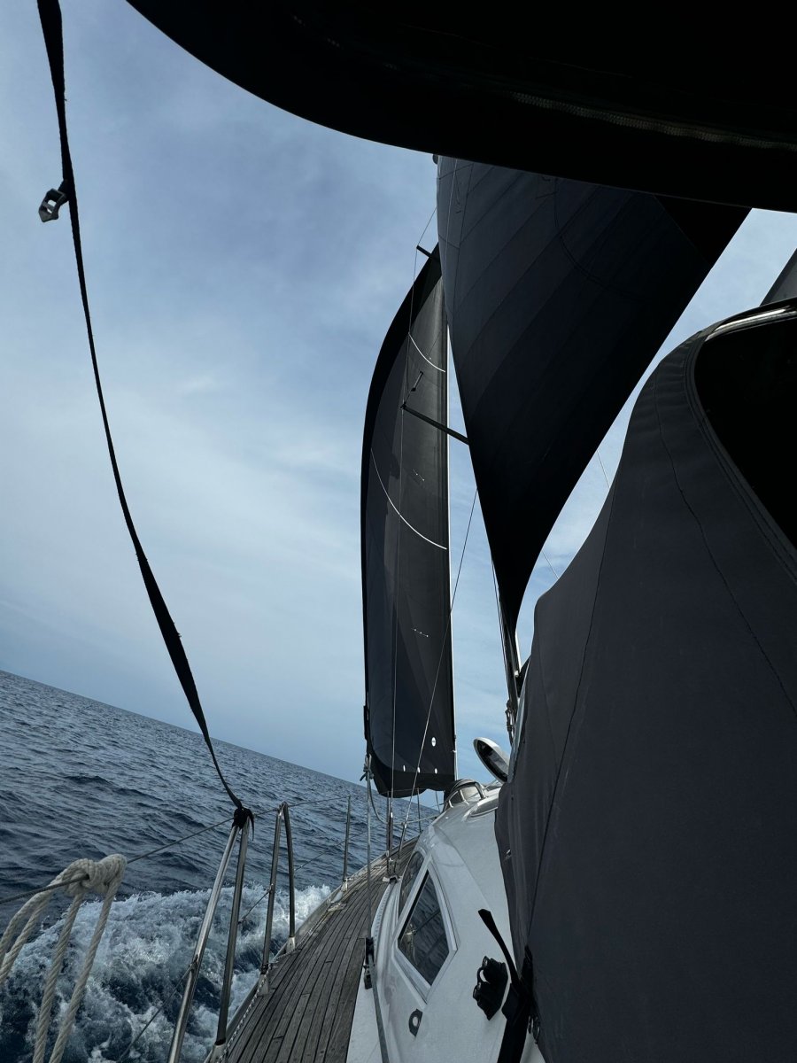 Sailing in the Mediterranean Sea