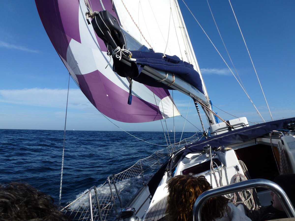 Il panorama dal mare