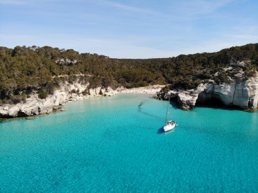 Easter Week of Sailing Practices from Barcelona to Menorca