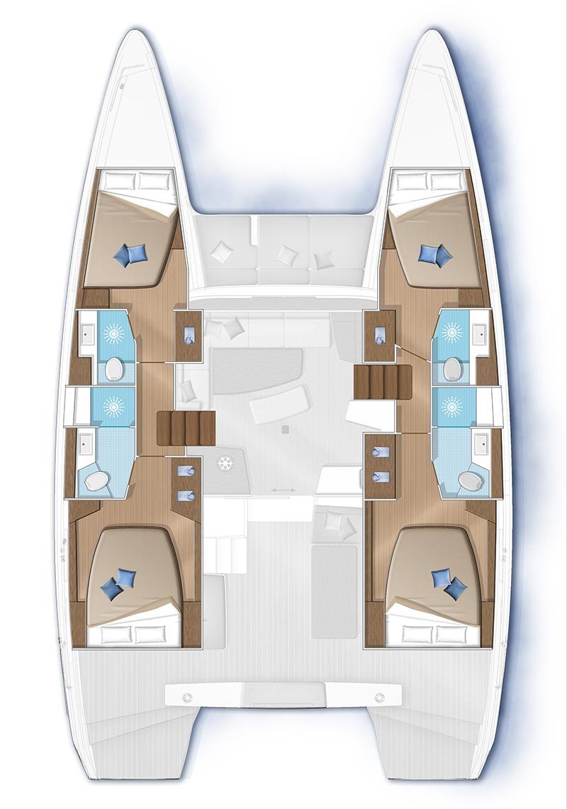Explora las Eolias en catamarán Lagoon 42
