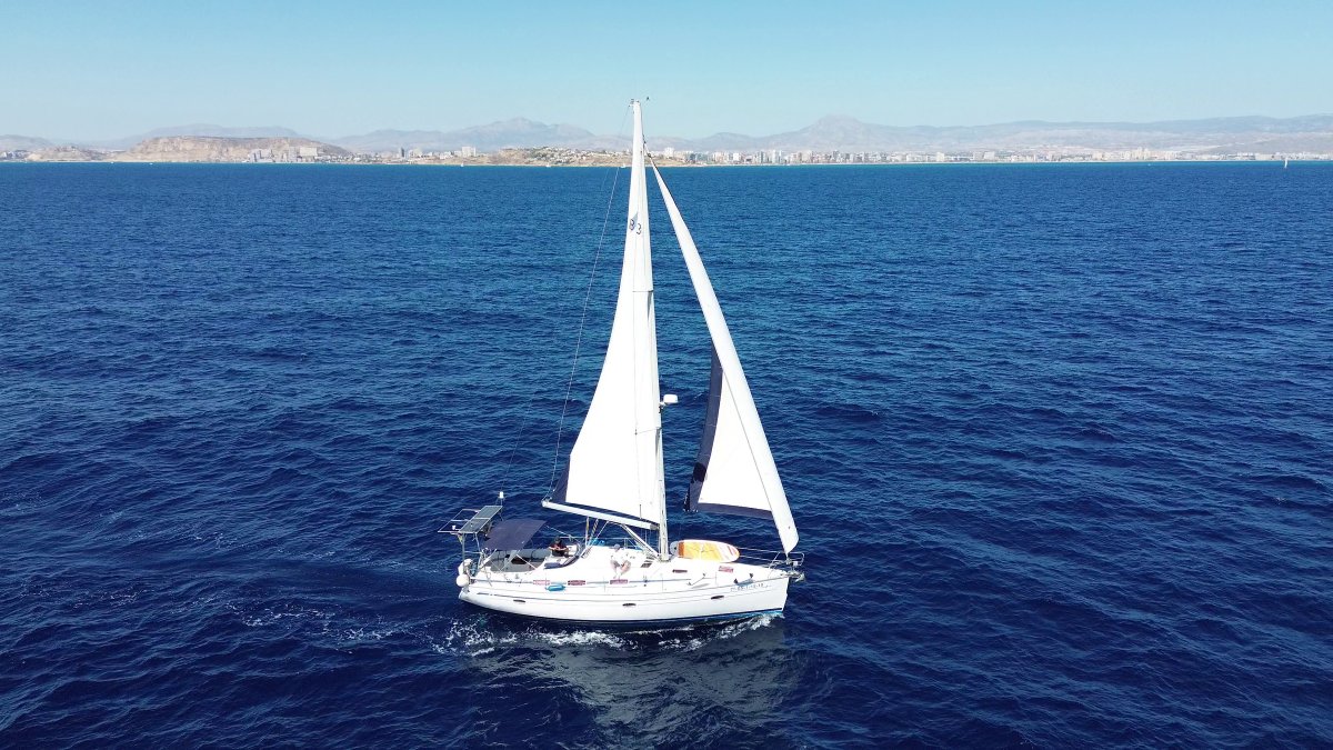 Luftaufnahme von Formentera