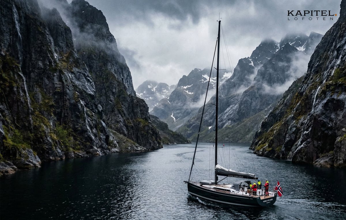 Navigationserfahrung im Norden Norwegens.