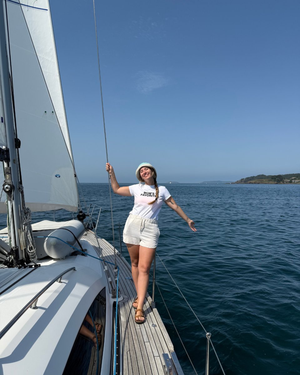 Aus dem Wasser, die Vigo-Bucht