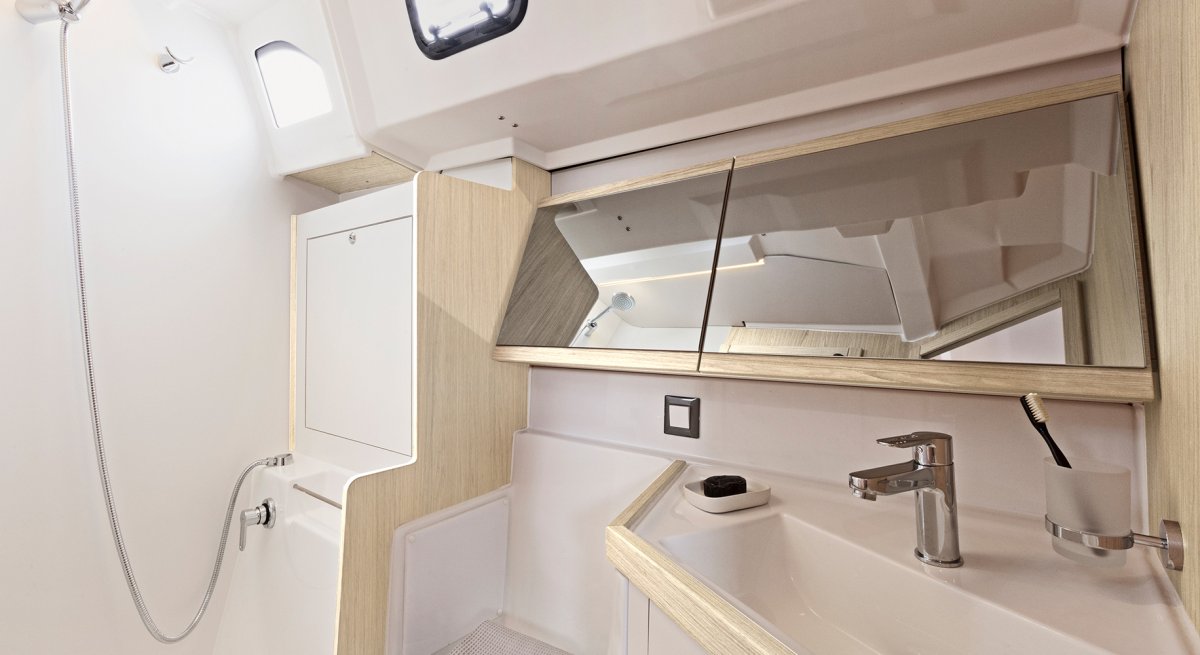 New sailboat for Atlantic crossing, flotilla navigation courses