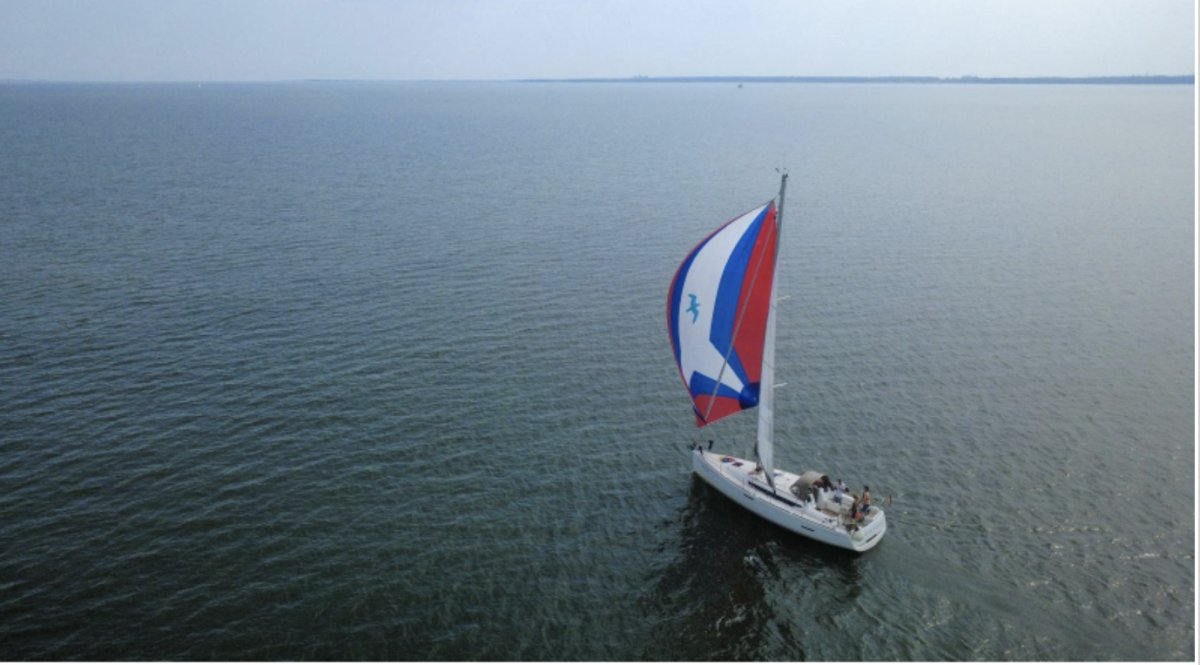 High-seas sailing from Tenerife to Madeira in the Atlantic