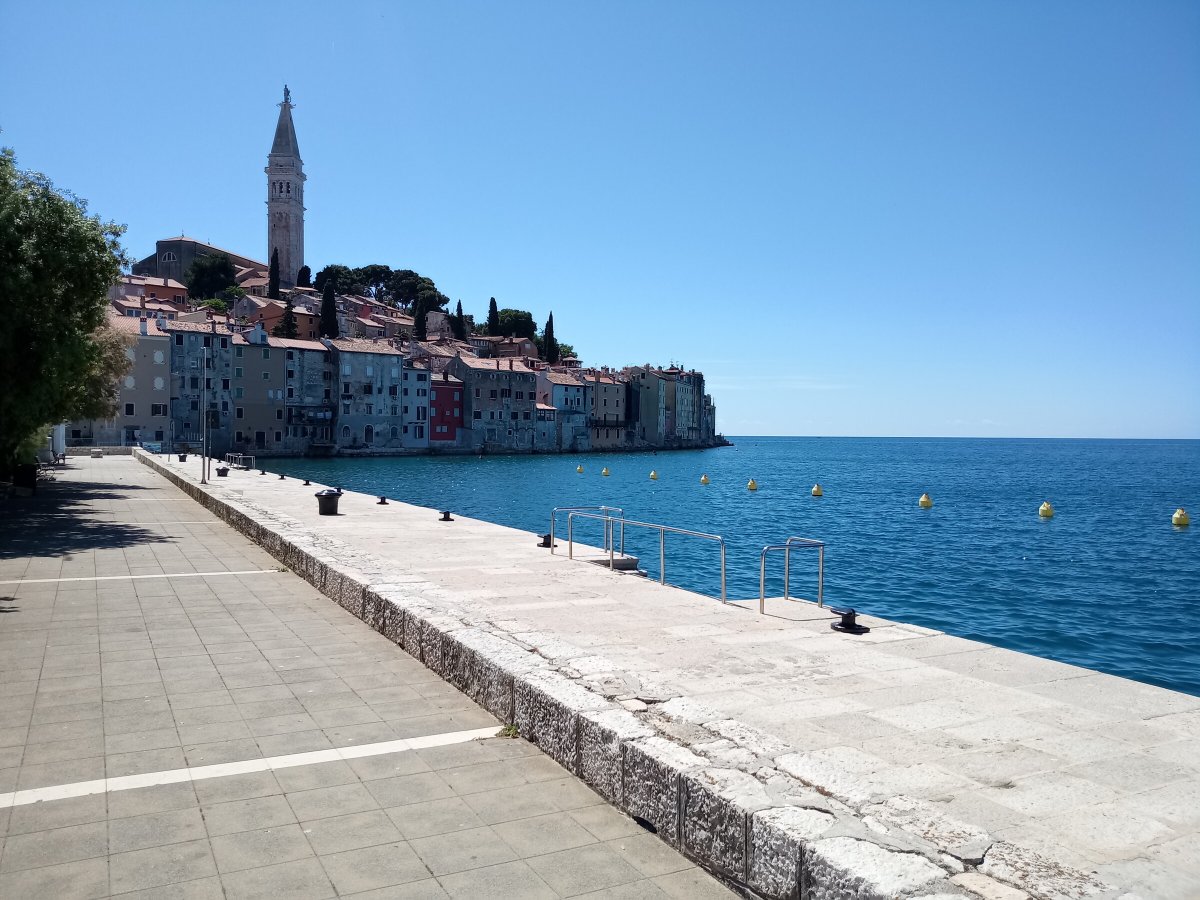 Exploring Croatia's rich culture in the city streets