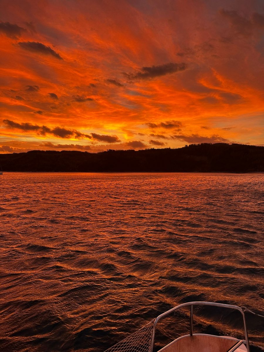 Boat trip on the ocean