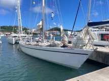 Viaggio transatlantico da Guadalupa a Bretagna