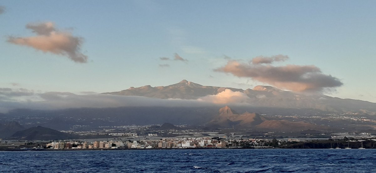 Práctica de navegación en las Islas Canarias