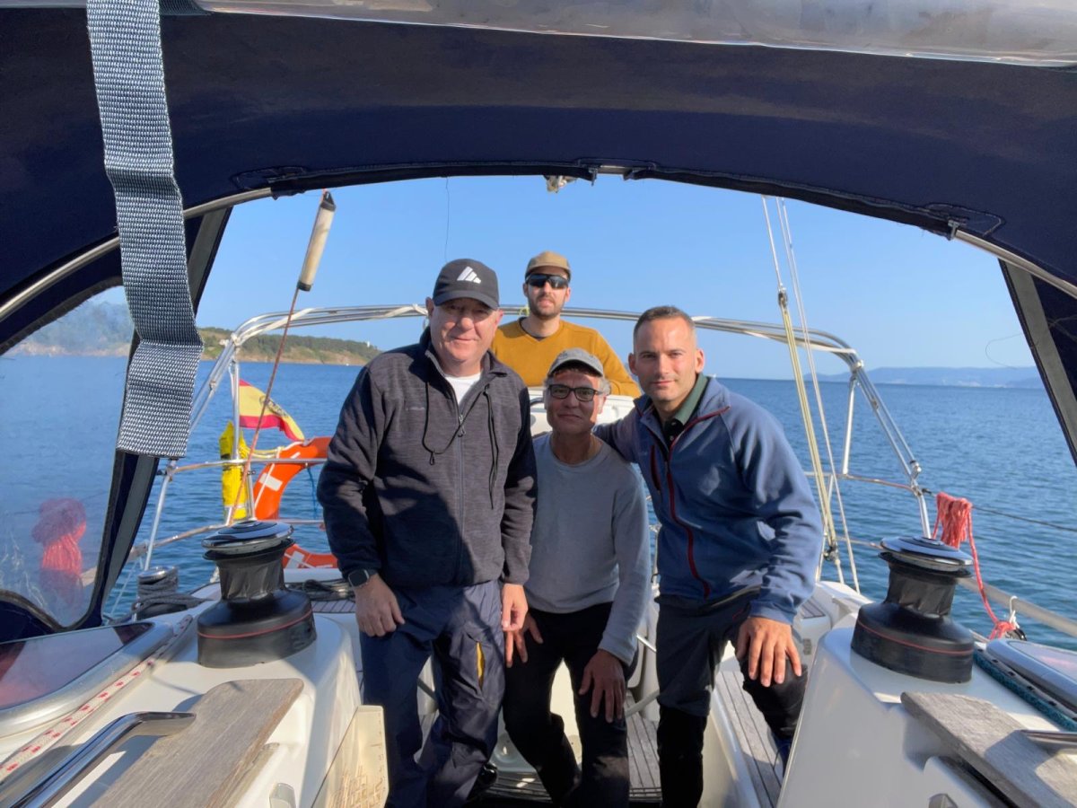 Segelreise und intensiver Kurs in Rías Baixas