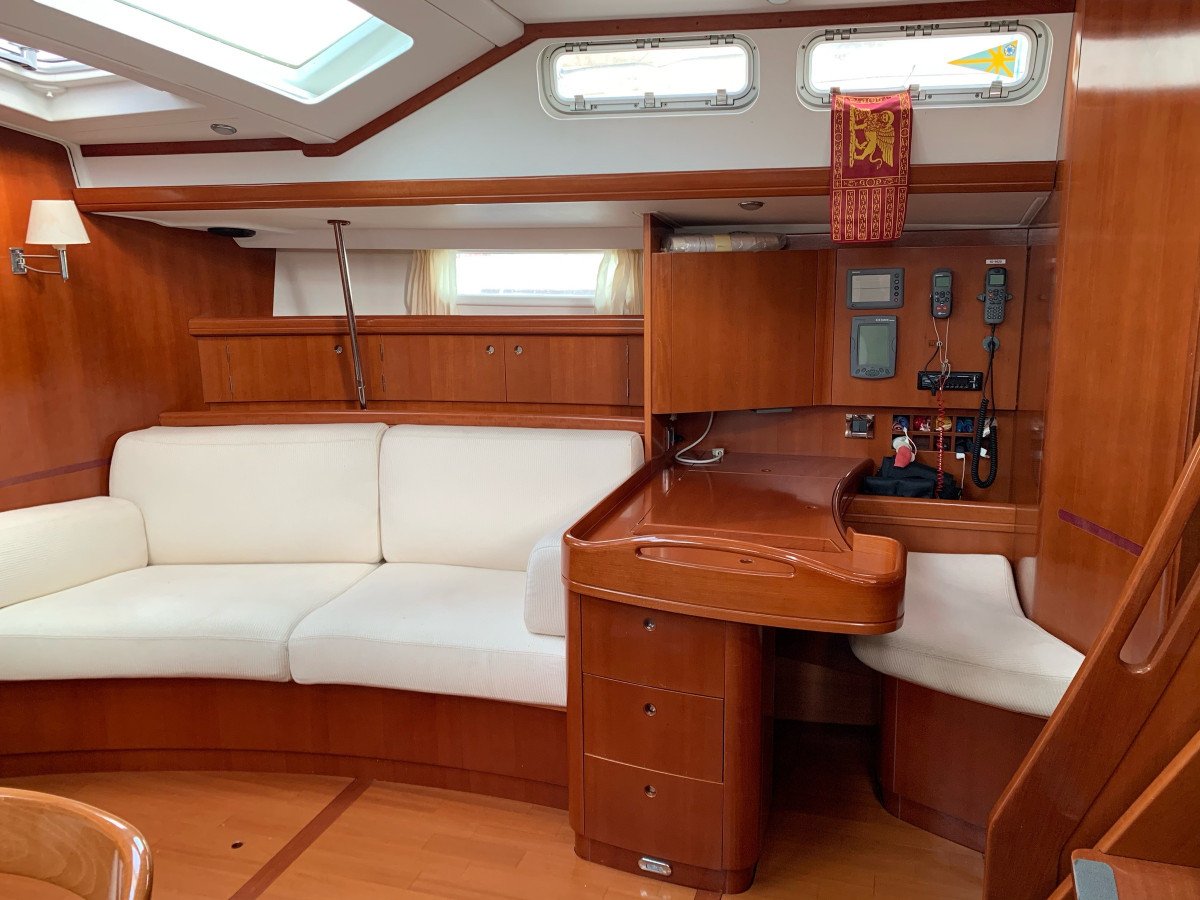 Boat with sunset view in Ibiza