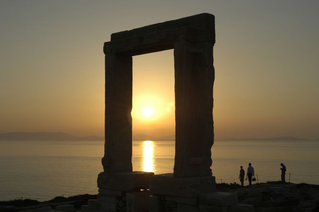 fleet of boats islands cyclades