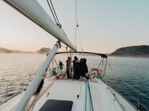 Bootsfahrpraxis in Menorca