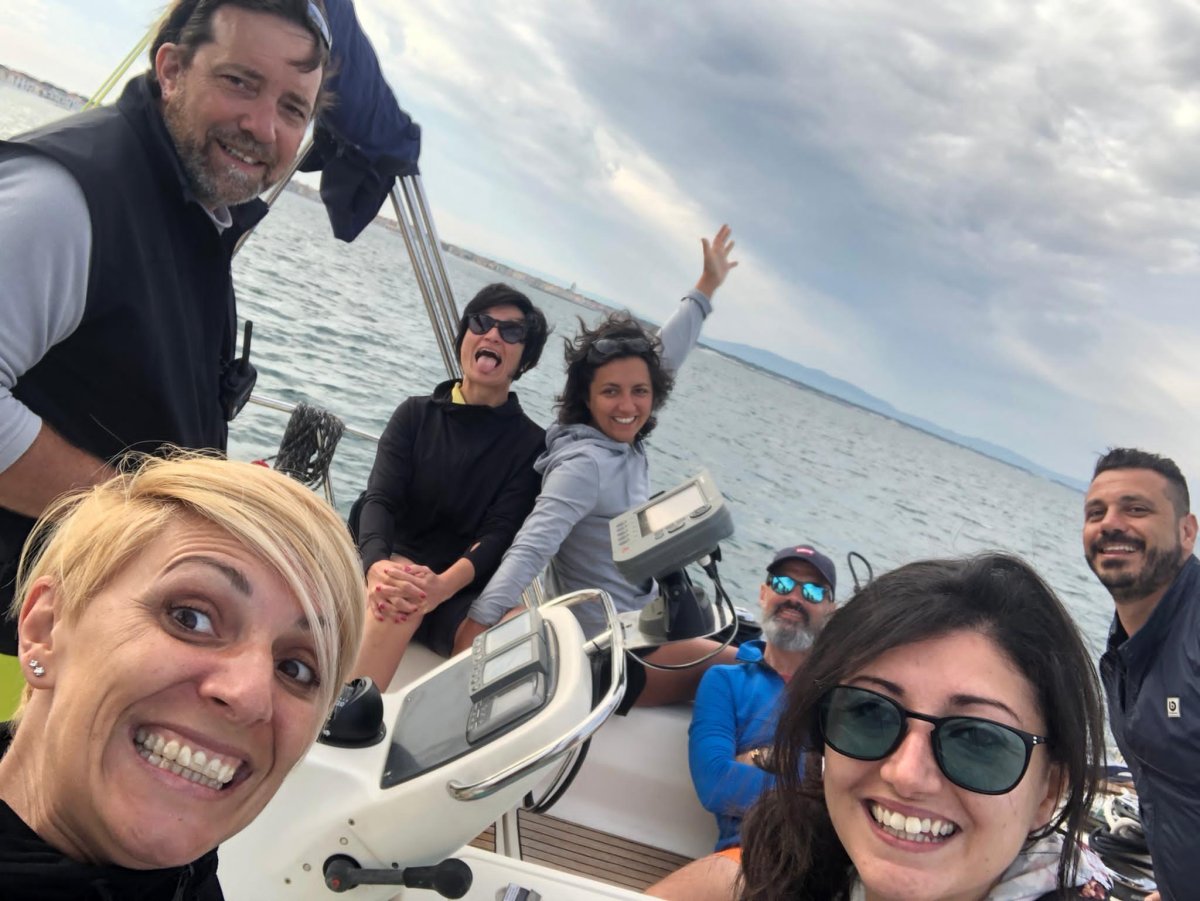 Sailing excursion in Capraia for the holiday