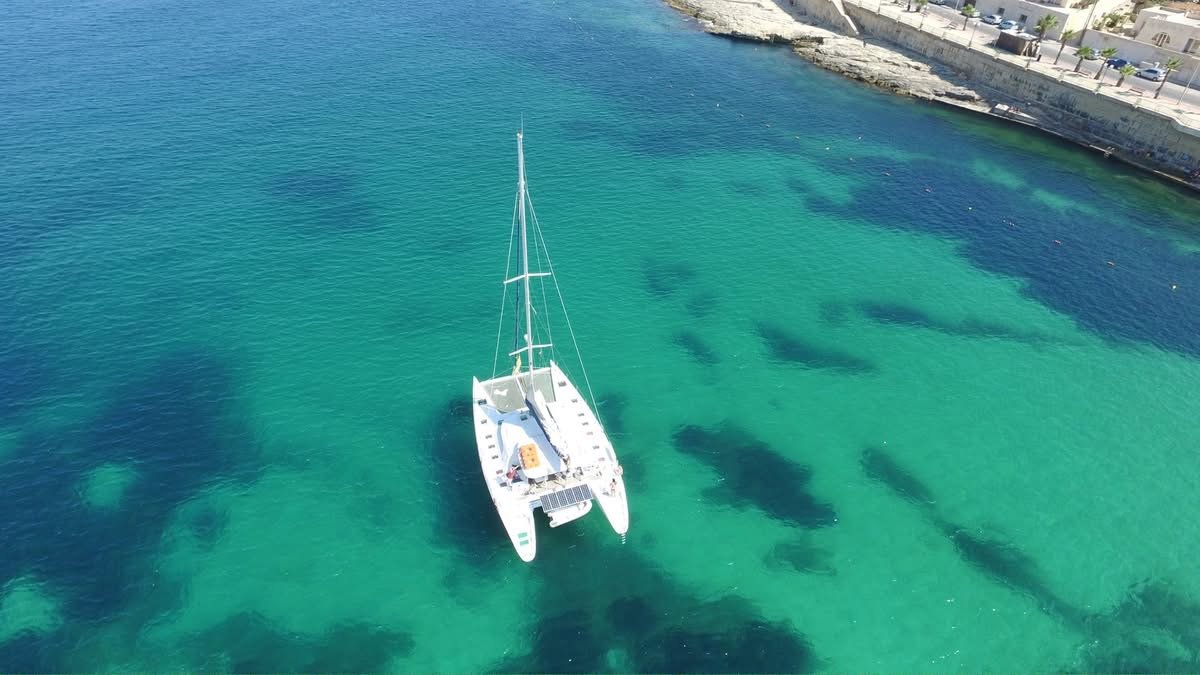 Curso de navegación en el mar