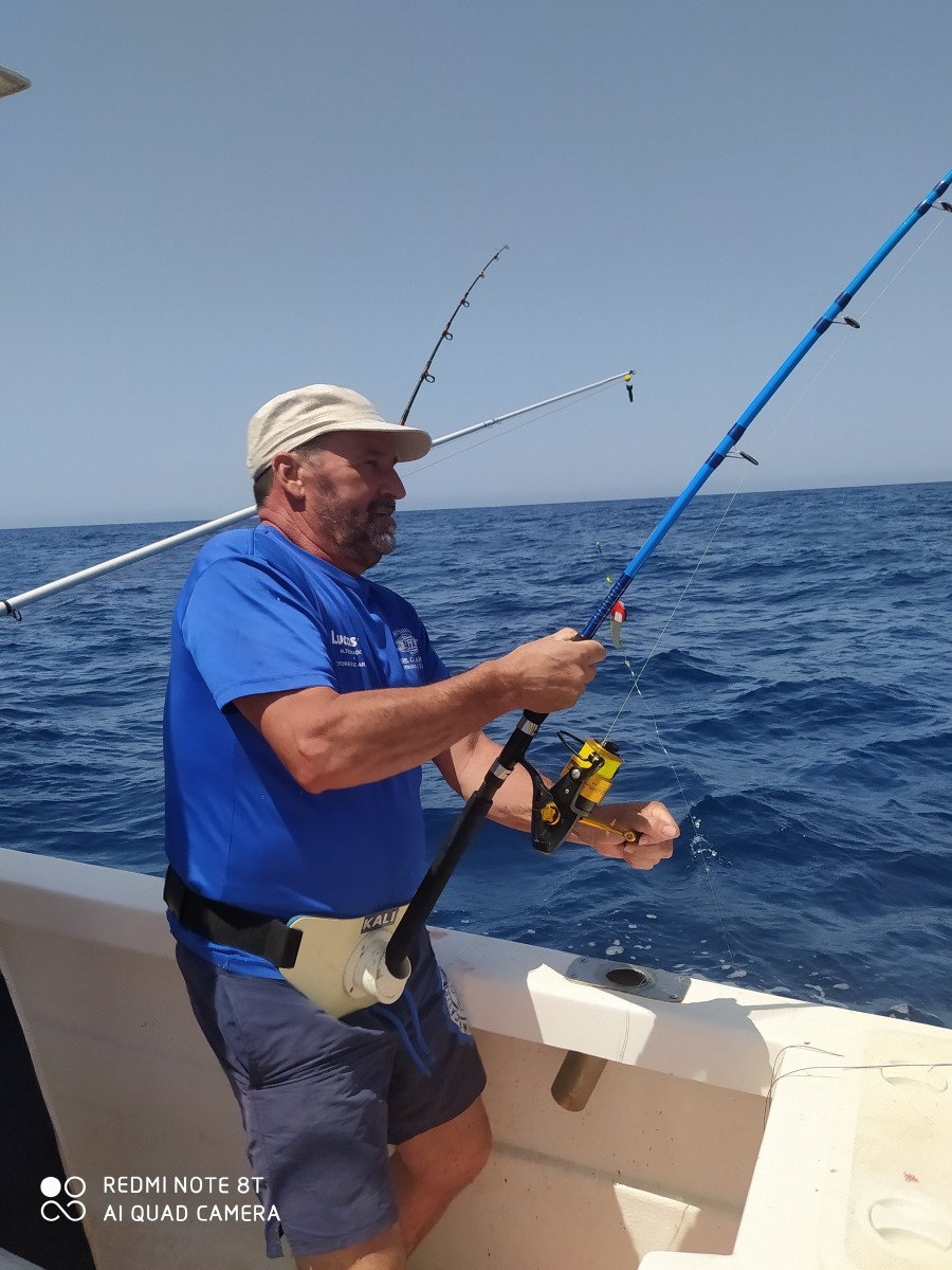 Pesca con curricán en Cádiz