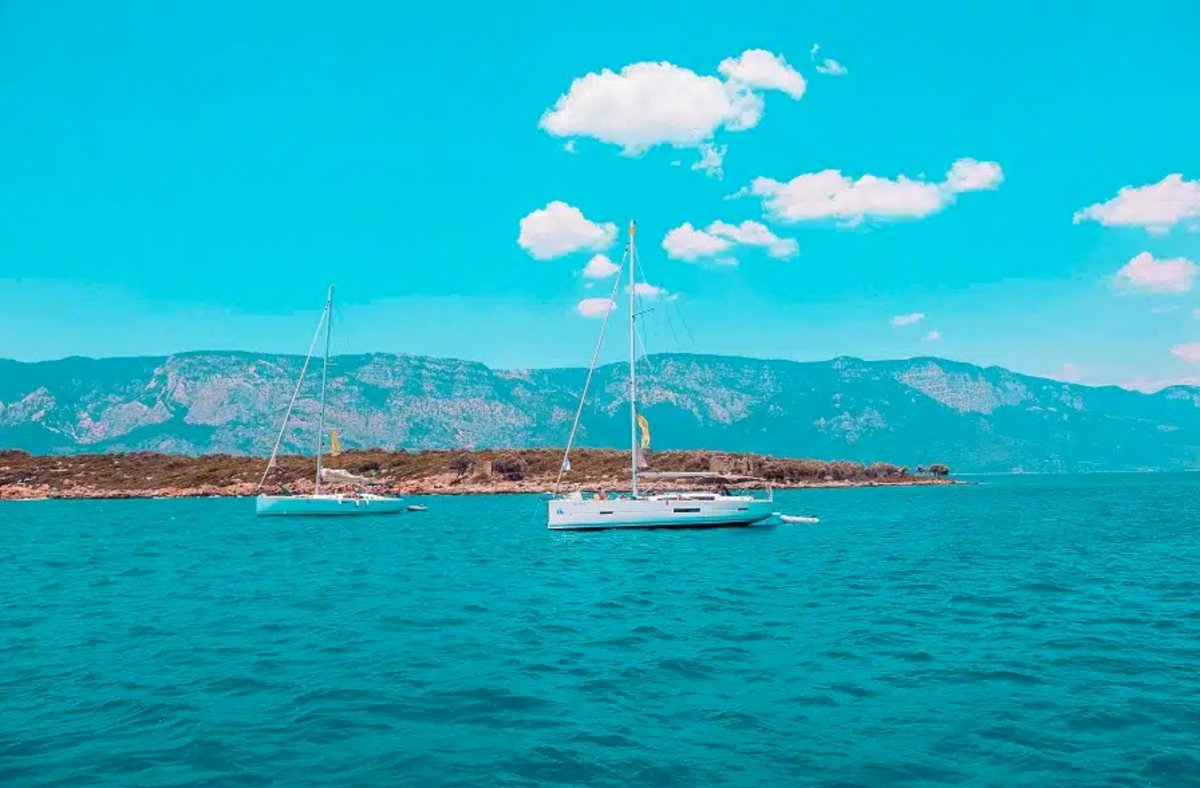 Segelreise entlang der türkischen Küste - Atemberaubende Landschaften