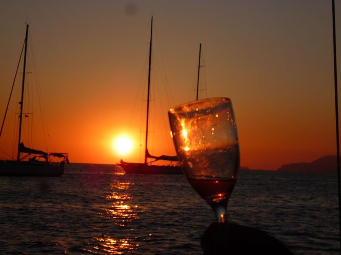 Sailing in the Mediterranean