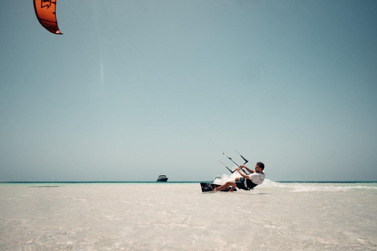 Luxury yacht navigation experience in the Red Sea