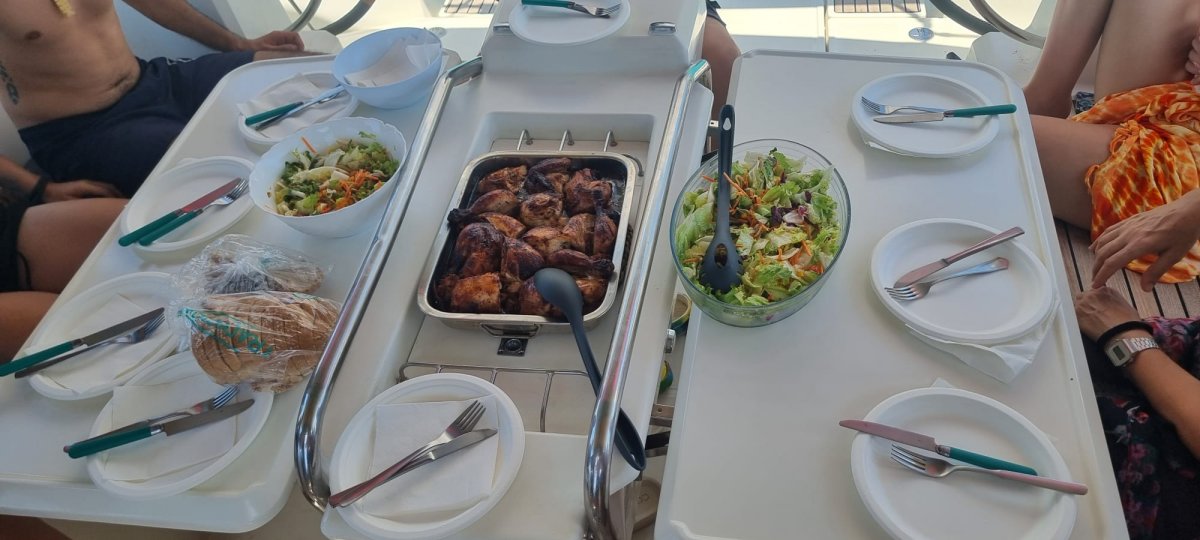 Bootsfahrt durch das Mittelmeer