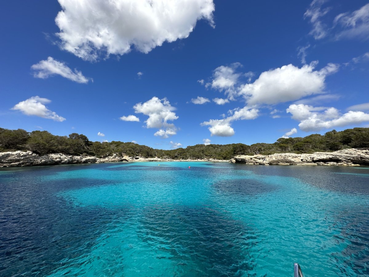 Erkunden der Gewässer von Menorca