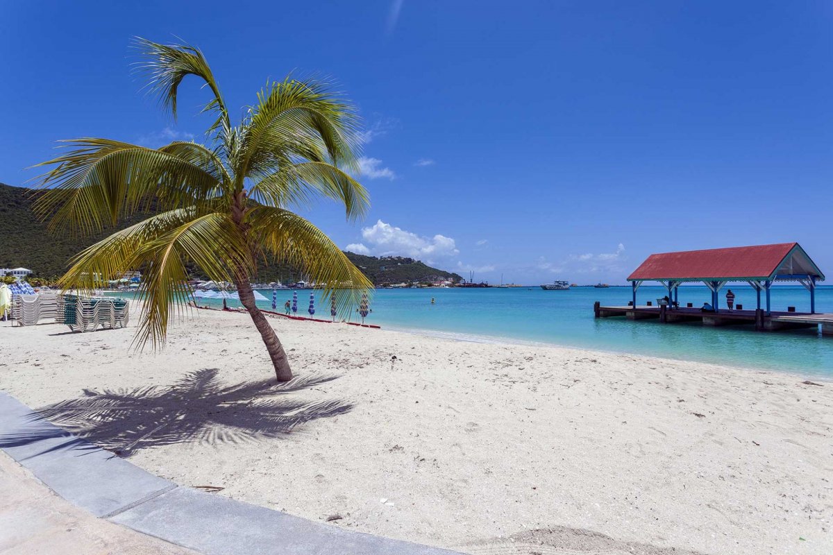 Segelpraxis in Saint Martin