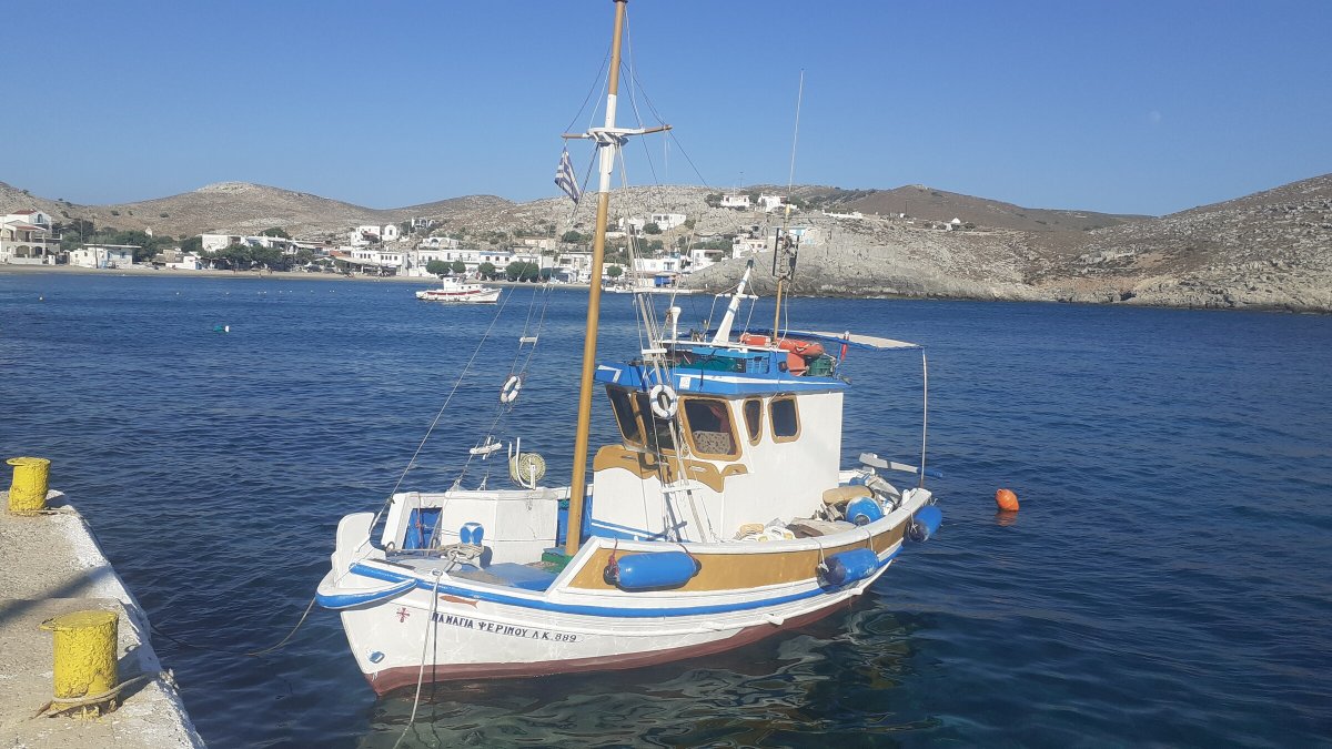 Explore the crystal-clear waters of the Dodecanese on a boat trip